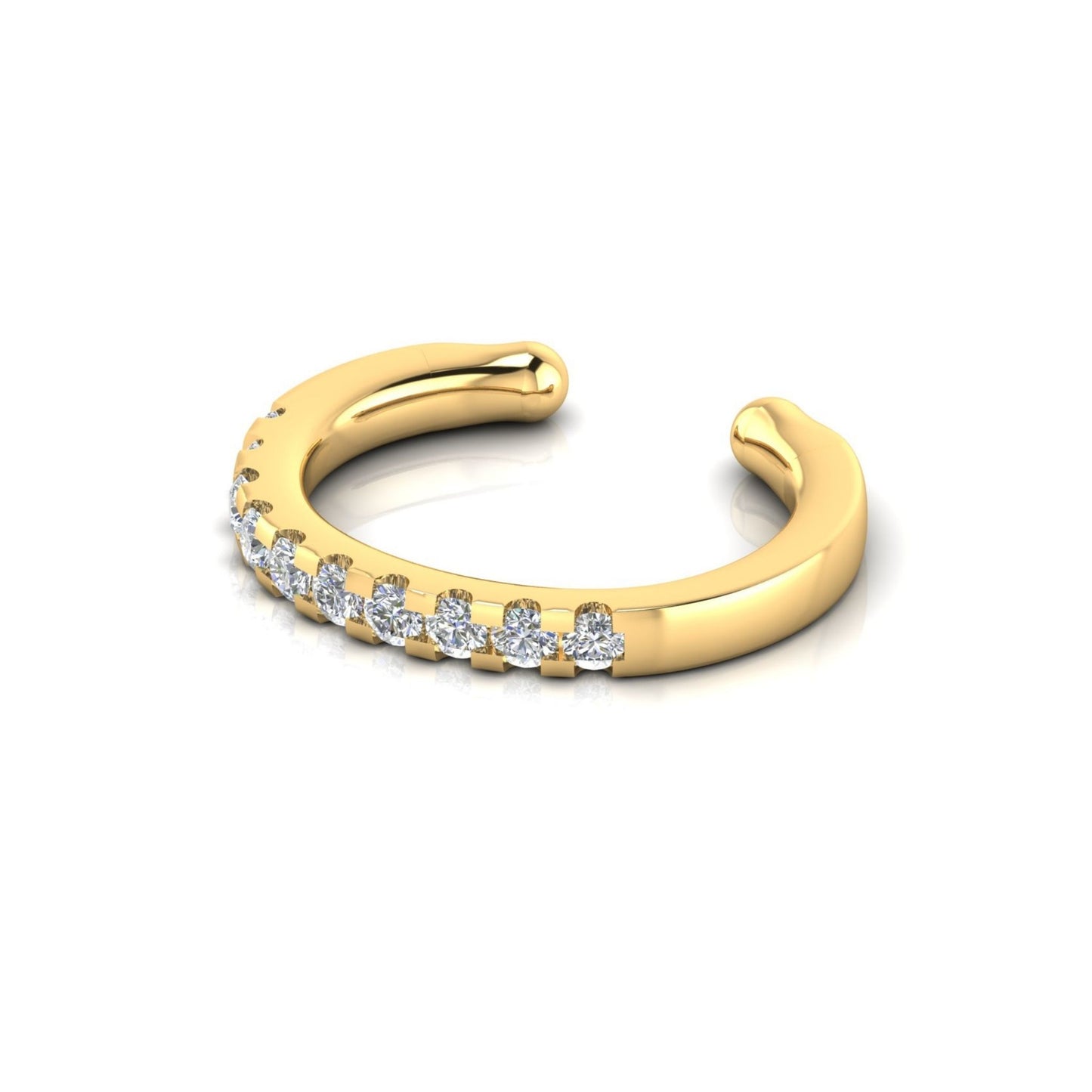 Pavé-All-Day Diamond Ear Cuff