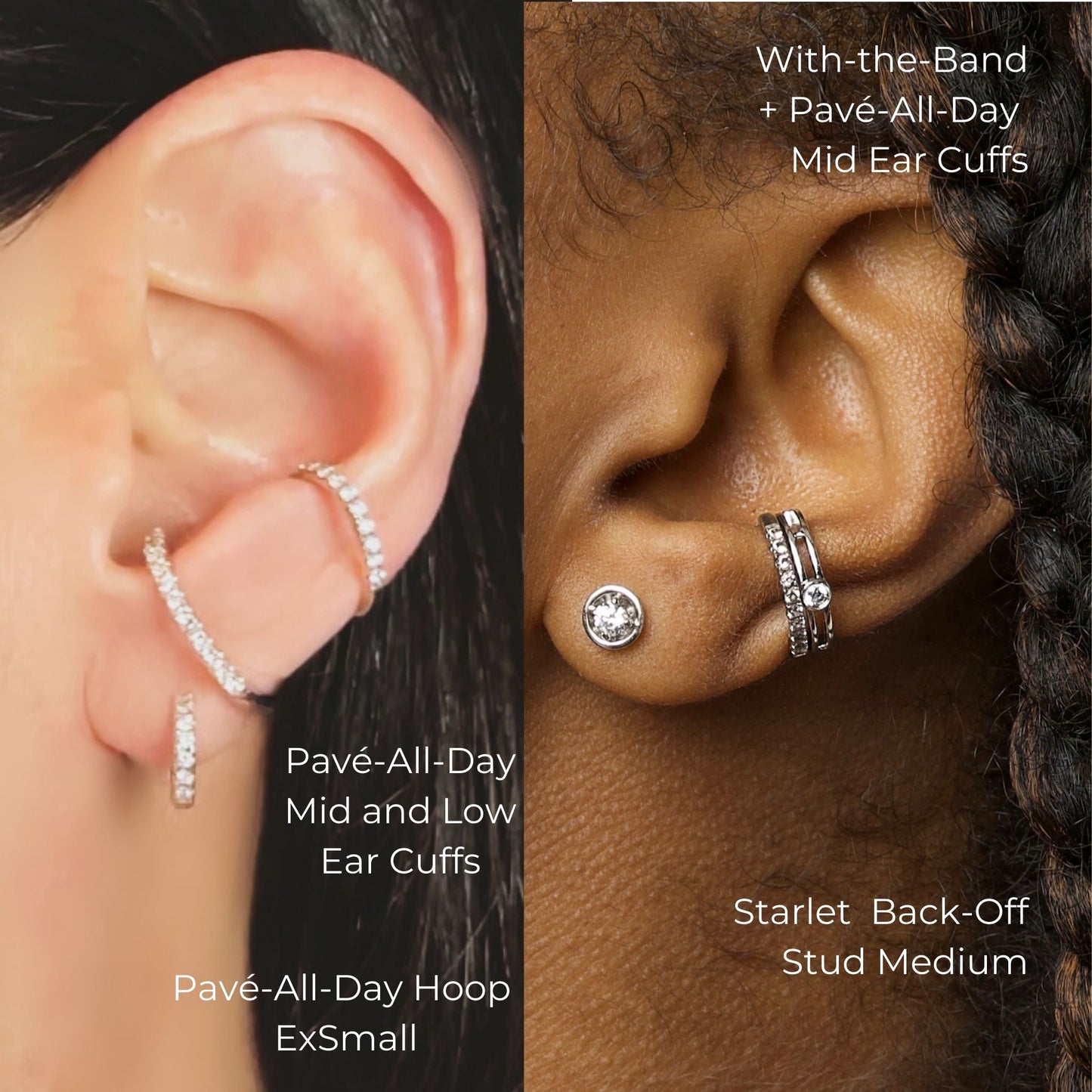 Pavé-All-Day Diamond Ear Cuff