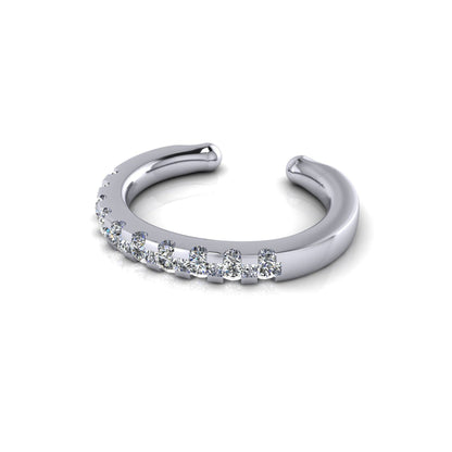 Pavé-All-Day Diamond Ear Cuff