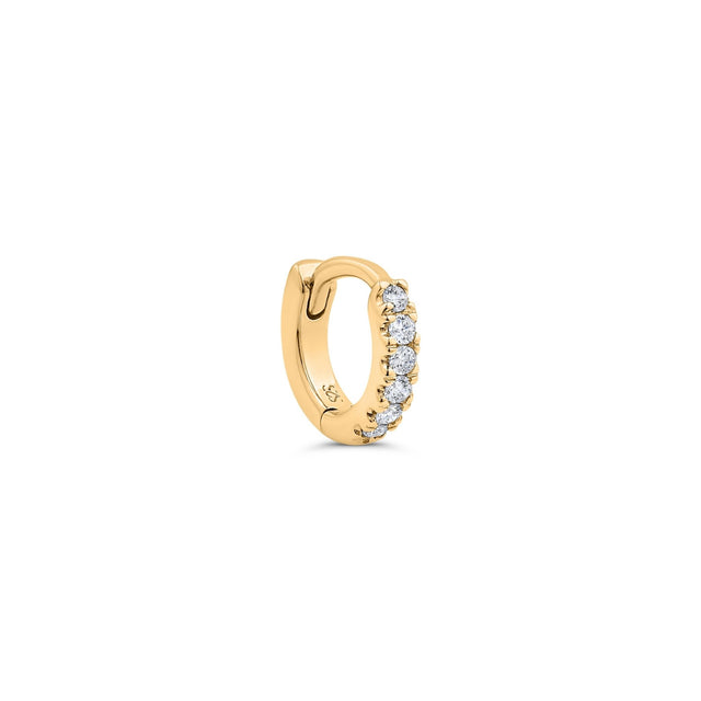 Pavé-All-Day Diamond Single Hoop