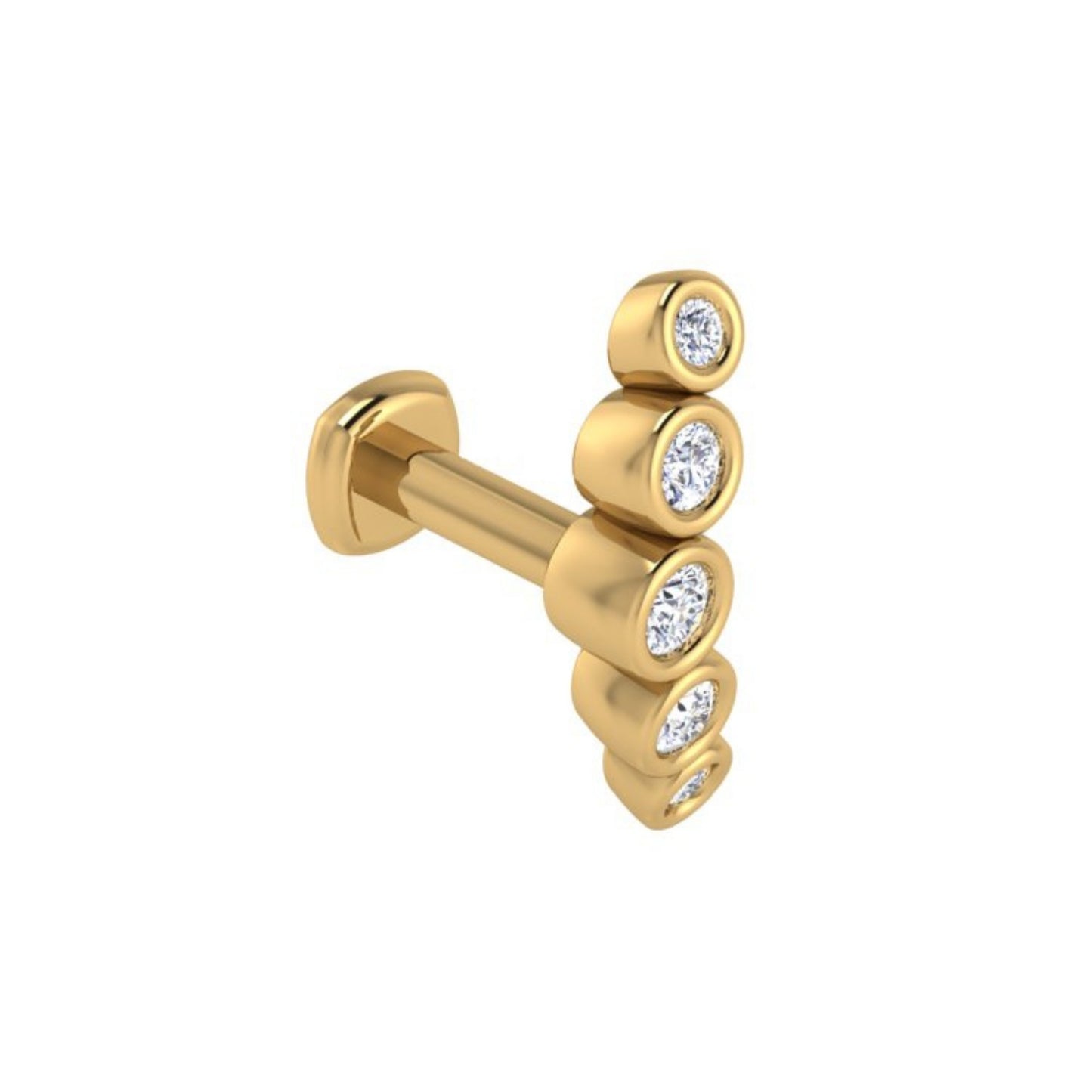 Rockstar Diamond Flat Back Stud