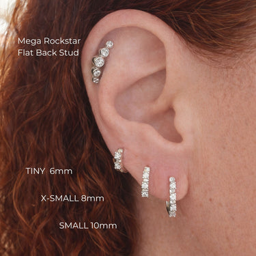 Totally-U  Diamond Hoops