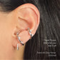Triple-Threat Diamond Ear Cuff