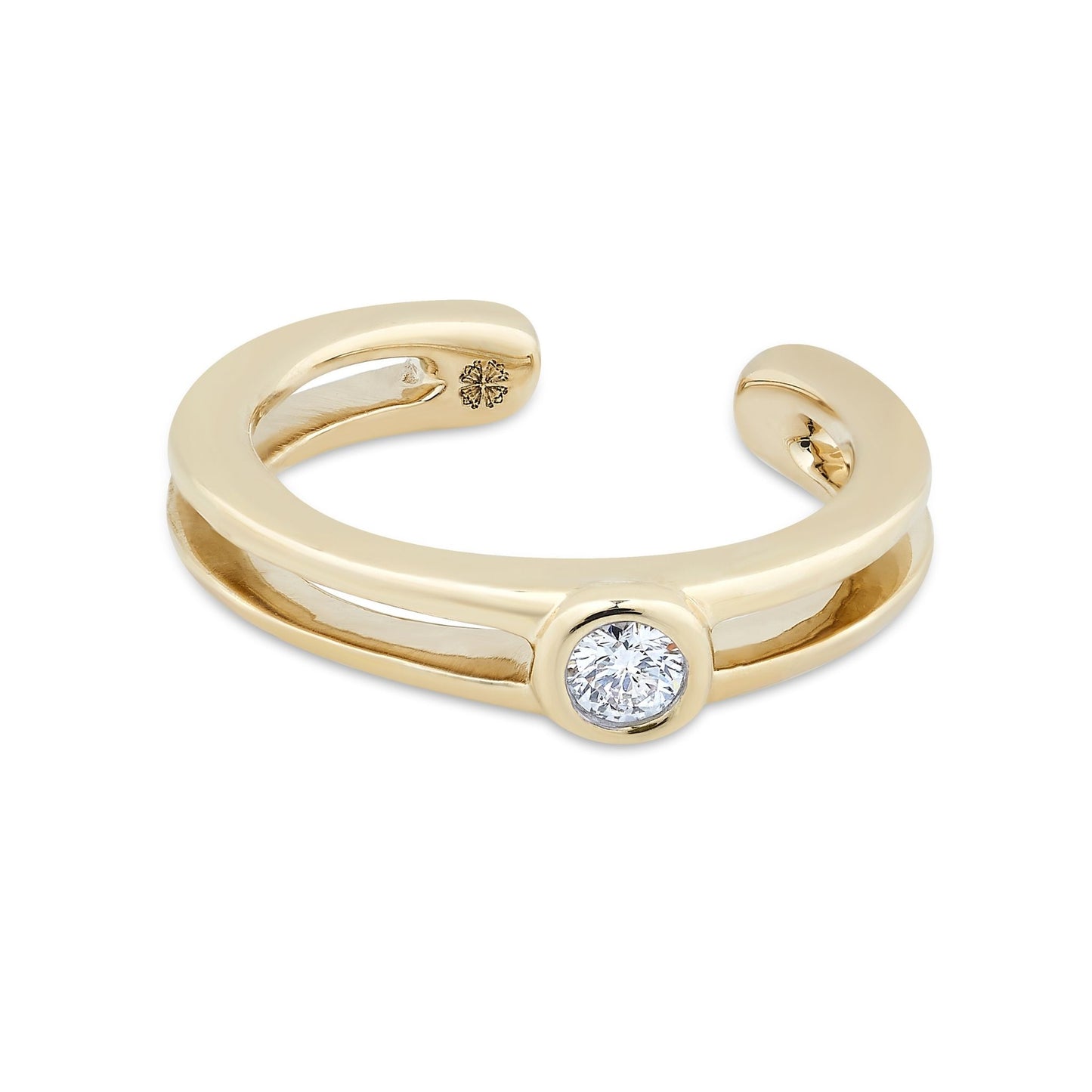 With-the-Band Diamond Ear Cuff