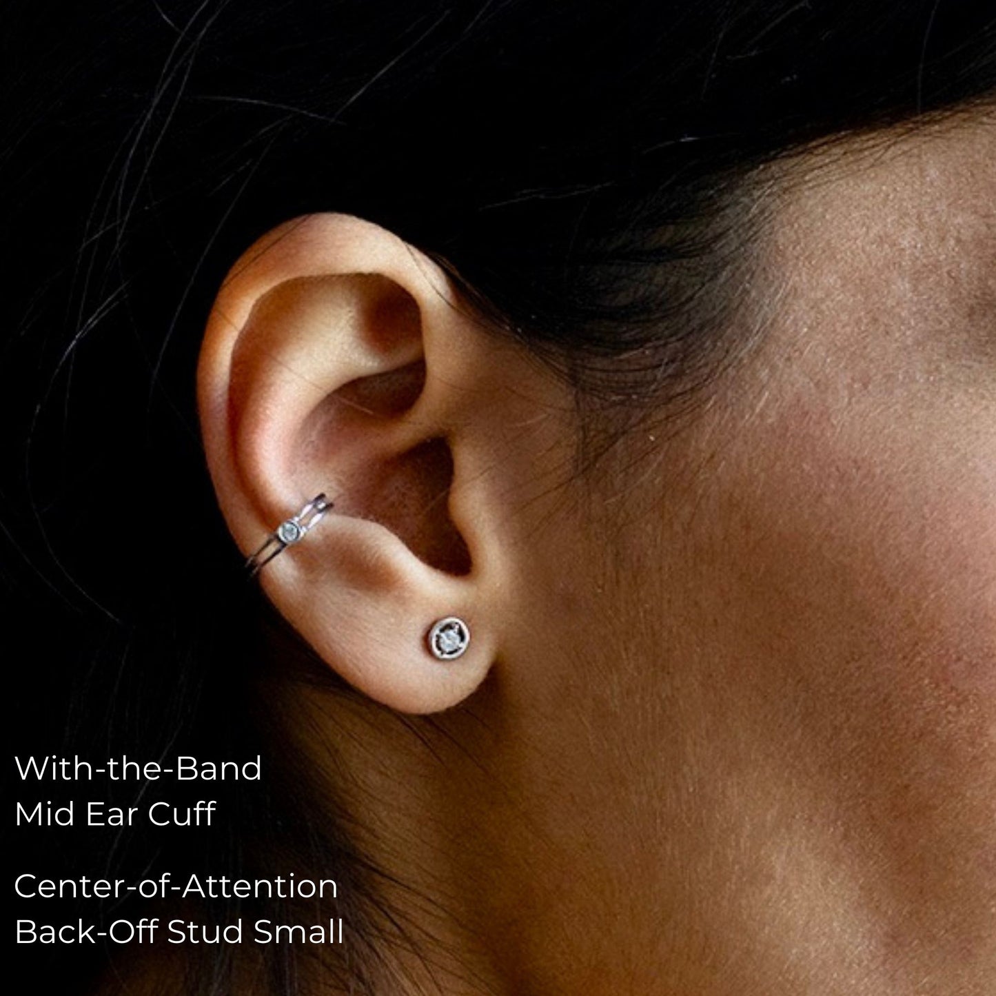 With-the-Band Diamond Ear Cuff