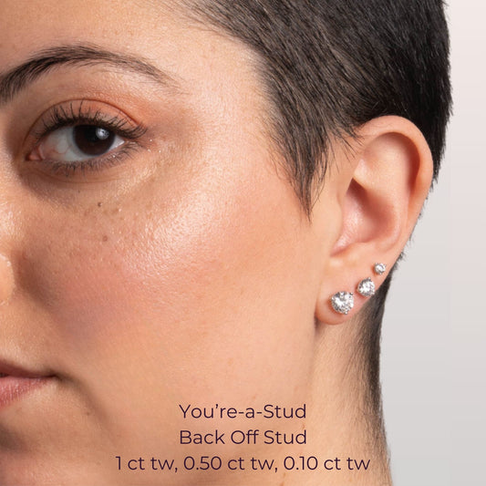 You're-a-Stud Diamond Back-Off Stud