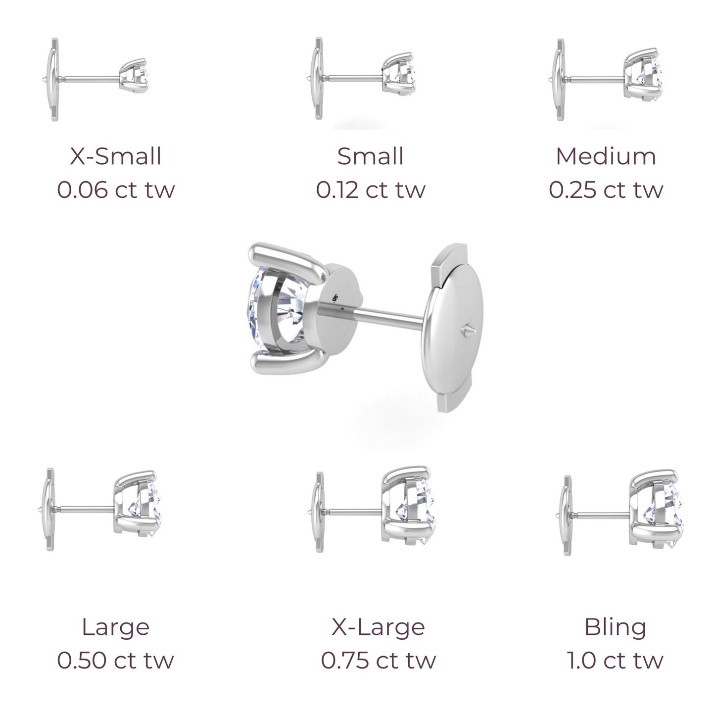 You're-a-Stud Diamond Back-Off Stud