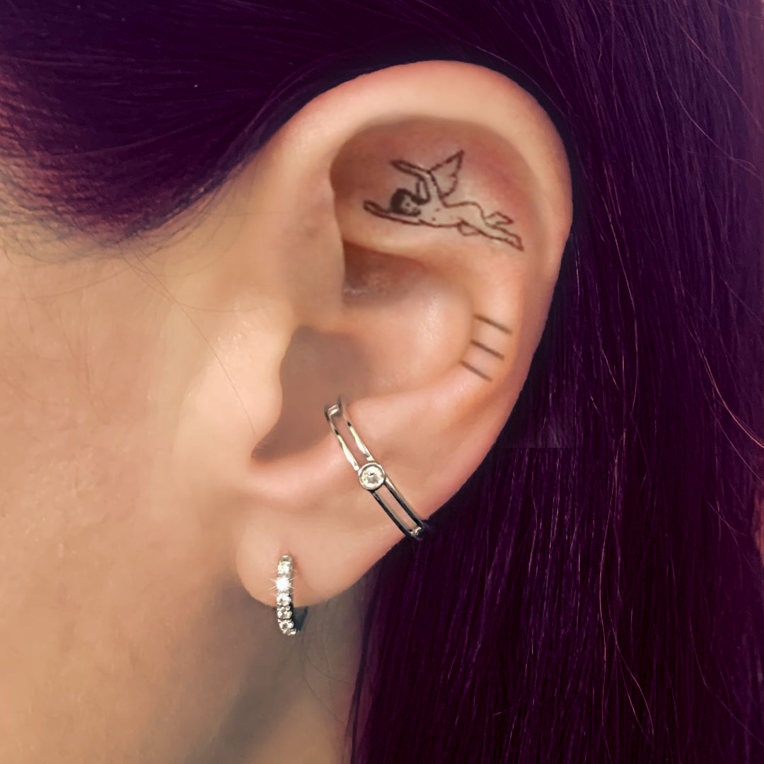 With-the-Band Ear Cuff