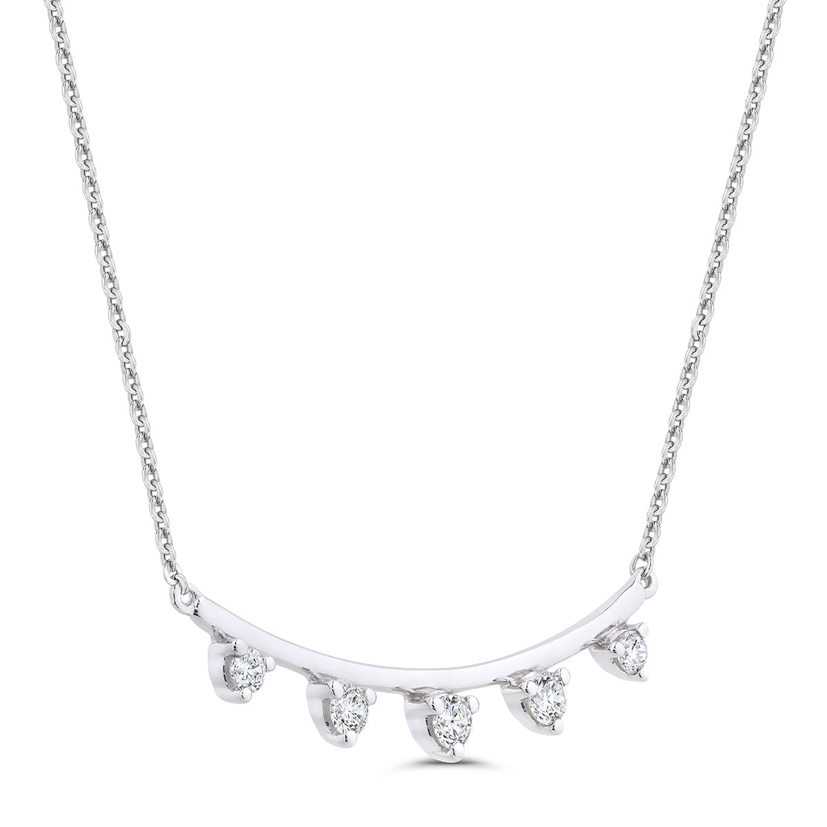 Beauty-Bar Diamond Necklace