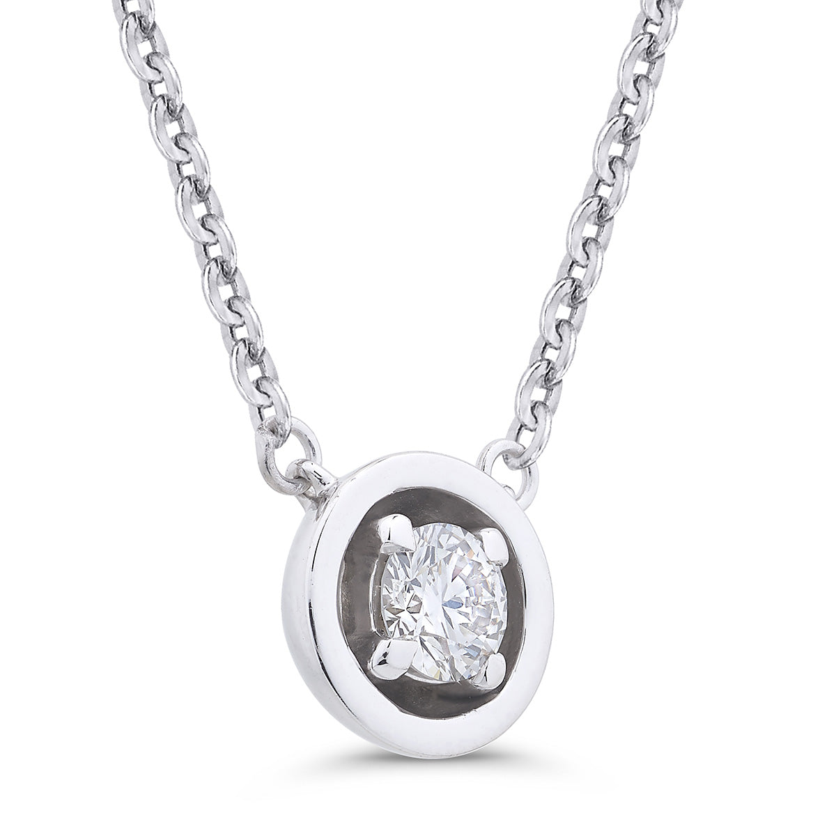 Center of Attention Diamond Pendant