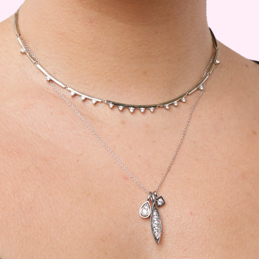 Uptown/Downtown Diamond Choker Necklace