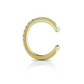 Pave-All-Day Ear Cuff in 14K Gold