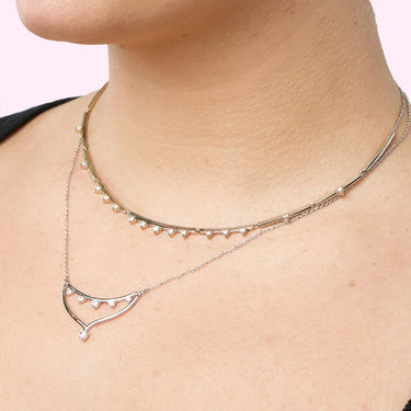 Va-Va V Diamond Necklace